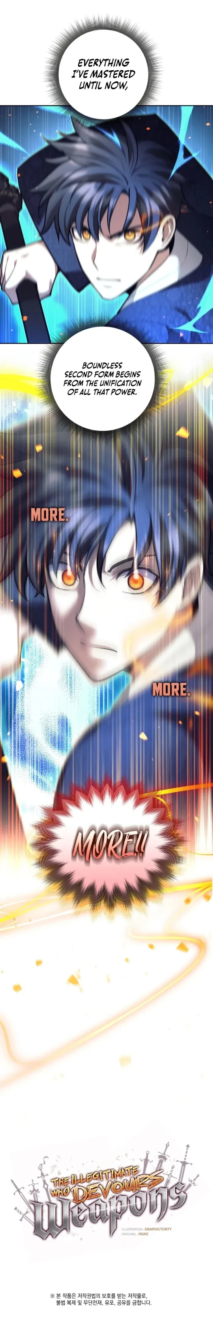 Read the illegitimate who devours weapons Manga Online