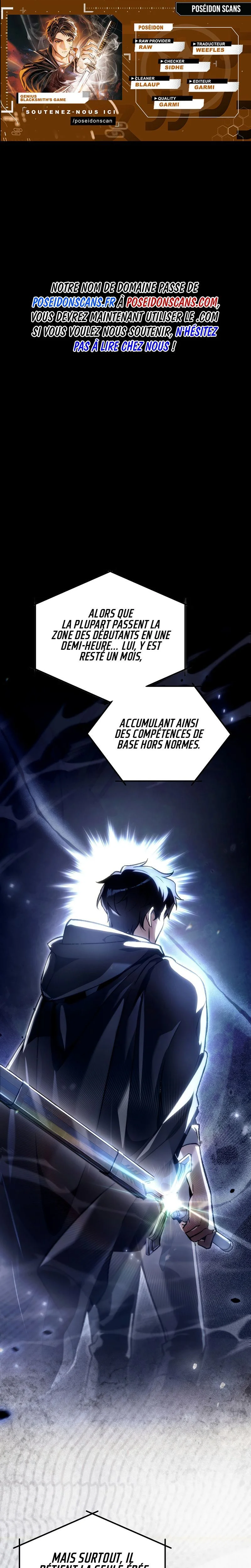 Read genius blacksmith's game FR Manga Online